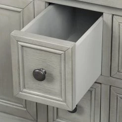 Antique Gray Wood Storage Cabinets with 4 Drawers and Bottom Shelf by Z-joyee 11 Antique Gray Wood Storage Cabinets with 4 Drawers and Bottom Shelf by Z-joyee -Cheap Z-joyee Store antique gray z joyee accent cabinets lyac263aae 77 1000