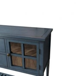 Antique Gray Wood Storage Cabinet with 2 Drawers, 2 Cabinets and 1 Shelf by Z-joyee -Cheap Z-joyee Store antique gray z joyee accent cabinets lyac444aam 44 1000