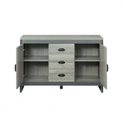 Barnwood Side Cabinet for Dining Room, Kitchen, Double Doors with Drawers by Z-joyee 10 Barnwood Side Cabinet for Dining Room, Kitchen, Double Doors with Drawers by Z-joyee -Cheap Z-joyee Store barnwood z joyee sideboards buffet tables p q202200085 4f 1000