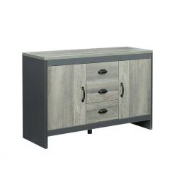 Barnwood Side Cabinet for Dining Room, Kitchen, Double Doors with Drawers by Z-joyee 9 Barnwood Side Cabinet for Dining Room, Kitchen, Double Doors with Drawers by Z-joyee -Cheap Z-joyee Store barnwood z joyee sideboards buffet tables p q202200085 c3 1000
