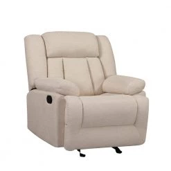 Beige Fabric Recliner Chair Adjustable Home Theater Single Recliner by Z-joyee -Cheap Z-joyee Store beige z joyee recliners p y202200029 c3 1000