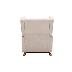 Beige Polyester Comfortable Rocking Chair Accent Chair for Living Room Set of 1 by Z-joyee -Cheap Z-joyee Store beige z joyee rockers gliders ottomans p q202200251 4f 1000
