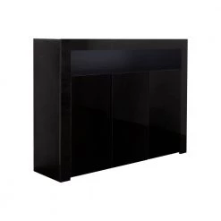Living Room Black Storage Cabinet High Gloss with LED Light by Z-joyee 15 Living Room Black Storage Cabinet High Gloss with LED Light by Z-joyee -Cheap Z-joyee Store black z joyee accent cabinets ly w331s00031 1f 1000