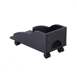 47.24 in. Rectangular Black Computer Desk with PC droller, storage shelves and file cabinet, two drawers, CPU tray by Z-joyee -Cheap Z-joyee Store black z joyee computer desks f fb857219348 fa 1000