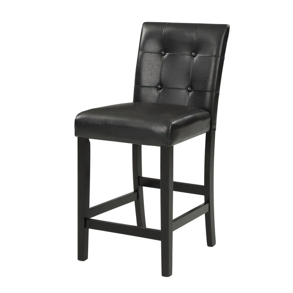 5-Piece Square Black Faux Marble Top Dining Room Set Seats 4 by Z-joyee 9 5-Piece Square Black Faux Marble Top Dining Room Set Seats 4 by Z-joyee - Image 9