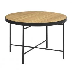 27.6 in. Black Round MDF End Table Side Table Accent Table Round Coffee Table Waterproof by Z-joyee -Cheap Z-joyee Store black z joyee end side tables p q202200689 c3 1000