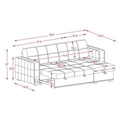91 in W 3 Seats Velvet L-Shaped Modern Sectional Sofa with Storage Black by Z-joyee 14 91 in W 3 Seats Velvet L-Shaped Modern Sectional Sofa with Storage Black by Z-joyee -Cheap Z-joyee Store black z joyee sectional sofas ljp w487s00008 44 1000