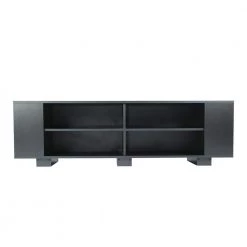 59 in. Black TV Stand TV Console Table Fits TV's up to 65 in. by Z-joyee