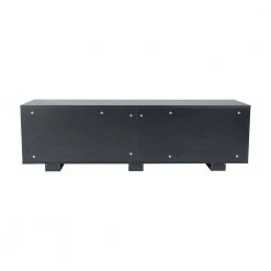 59 in. Black TV Stand TV Console Table Fits TV's up to 65 in. by Z-joyee -Cheap Z-joyee Store black z joyee tv stands f fb857215685 76 1000