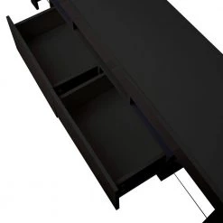 63 in. Black TV Stand Fits TV's up to 70 in. with Remote Control Lights by Z-joyee -Cheap Z-joyee Store black z joyee tv stands f fb857215791 fa 1000