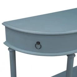 30.3 in. W Blue Wood Storage Cabinet with 2 Drawers by Z-joyee -Cheap Z-joyee Store blue z joyee accent cabinets ly wf290827aav 1f 1000