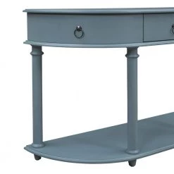 30.3 in. W Blue Wood Storage Cabinet with 2 Drawers by Z-joyee -Cheap Z-joyee Store blue z joyee accent cabinets ly wf290827aav 44 1000