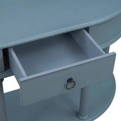 30.3 in. W Blue Wood Storage Cabinet with 2 Drawers by Z-joyee -Cheap Z-joyee Store blue z joyee accent cabinets ly wf290827aav fa 1000