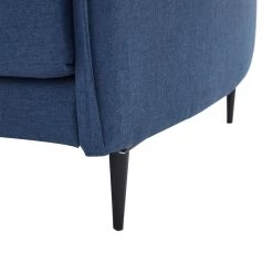 65.8 in. Blue Linen Upholstery 2 Seats Loveseats for Compact Living Space, Apartment, Dorm by Z-joyee -Cheap Z-joyee Store blue z joyee loveseats p s202200139 44 1000