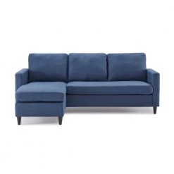82.6 in. Square Arm 3 Seats Linen Fabric L Shaped Modern Sectional Sofa Blue by Z-joyee 11 82.6 in. Square Arm 3 Seats Linen Fabric L Shaped Modern Sectional Sofa Blue by Z-joyee -Cheap Z-joyee Store blue z joyee sectional sofas ljp wf281313aac 4f 1000