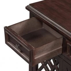 30.3 in. W Brown Wood Storage Cabinet with 2 Drawers by Z-joyee 18 30.3 in. W Brown Wood Storage Cabinet with 2 Drawers by Z-joyee -Cheap Z-joyee Store brown z joyee accent cabinets ly wf290827aad 44 1000