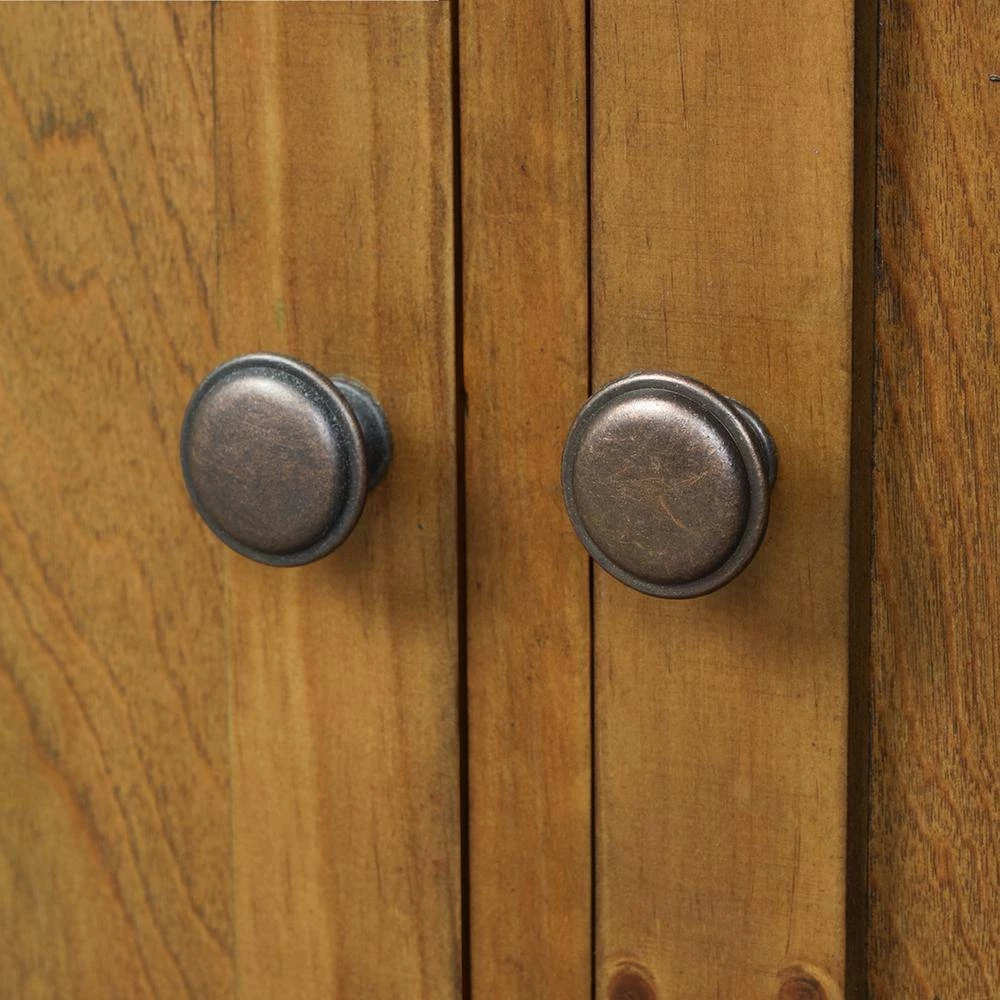 Modern Wood Storage Cabinets with 2 Doors and 1 Shelf, Brown by Z-joyee 8 Modern Wood Storage Cabinets with 2 Doors and 1 Shelf, Brown by Z-joyee - Image 8