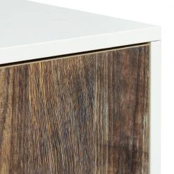 Wood Espresso Storage Cabinet with 2 Drawers, 2 Cabinets and 1 Shelf by Z-joyee -Cheap Z-joyee Store espresso z joyee accent cabinets lyac7247 44 1000