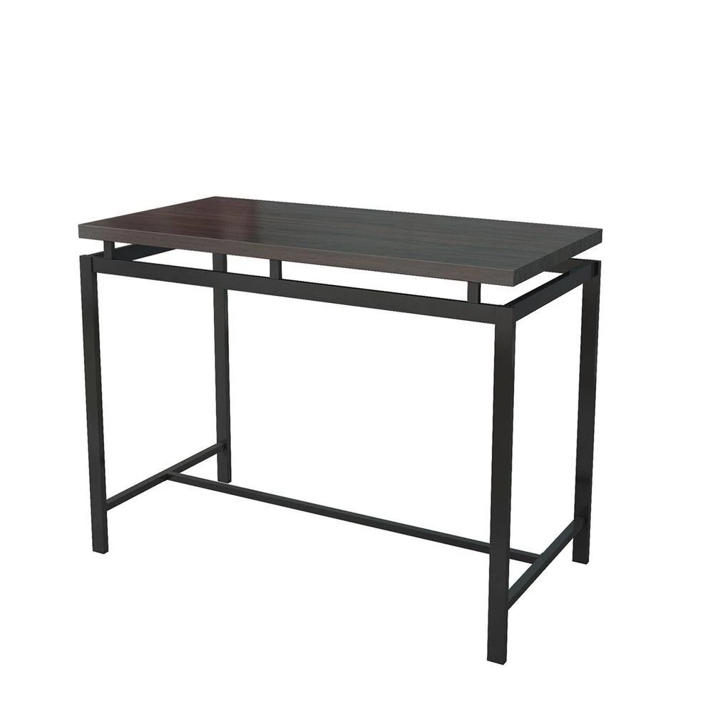 5-Piece Rectangle Espresso Wood Top Dining Room Set Seats 4 by Z-joyee 5 5-Piece Rectangle Espresso Wood Top Dining Room Set Seats 4 by Z-joyee - Image 5