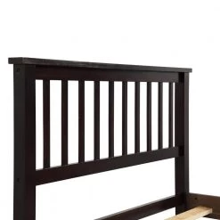 Wood Espresso Twin Size Platform Bed with Headboard and Footboard by Z-joyee 13 Wood Espresso Twin Size Platform Bed with Headboard and Footboard by Z-joyee -Cheap Z-joyee Store espresso z joyee platform beds f fb857217009 1f 1000