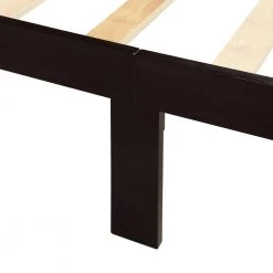 Wood Espresso Twin Size Platform Bed with Headboard and Footboard by Z-joyee 12 Wood Espresso Twin Size Platform Bed with Headboard and Footboard by Z-joyee -Cheap Z-joyee Store espresso z joyee platform beds f fb857217009 4f 1000