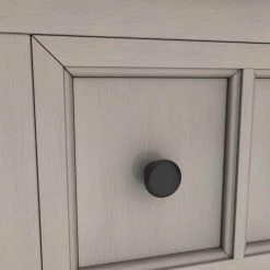 Gray Wash Wood Storage Chest with 2 Different Size Drawers and Bottom Shelf for Storage by Z-joyee -Cheap Z-joyee Store gray wash z joyee accent cabinets lyac290aae 44 1000