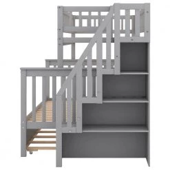 Cheap Z-joyee Store -Cheap Z-joyee Store gray z joyee bunk beds p q202200055 e1 1000