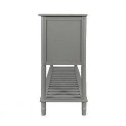 Mordern 45.20 in. Grey Standard Rectangle Wood Console Table with 3 Drawers by Z-joyee 10 Mordern 45.20 in. Grey Standard Rectangle Wood Console Table with 3 Drawers by Z-joyee -Cheap Z-joyee Store gray z joyee console tables ly w113753749 e1 1000