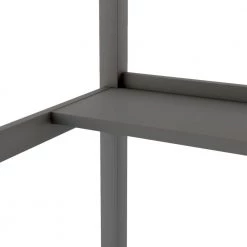 Gray Wooden Full Size Loft Bed with Storage Shelves and Under-bed Desk by Z-joyee 13 Gray Wooden Full Size Loft Bed with Storage Shelves and Under-bed Desk by Z-joyee -Cheap Z-joyee Store gray z joyee loft beds f fb857215869 76 1000