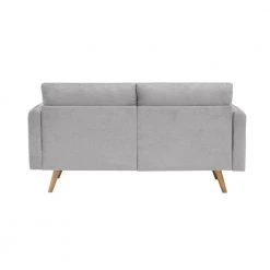 69 in. Gray Cotton 2-Seats Loveseats Double Seat Sofa by Z-joyee -Cheap Z-joyee Store gray z joyee loveseats p q202200118 66 1000