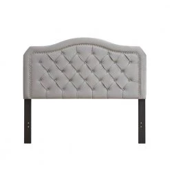 Upholstered Gray Queen Panel Beds with Curve Design by Z-joyee 13 Upholstered Gray Queen Panel Beds with Curve Design by Z-joyee -Cheap Z-joyee Store gray z joyee panel beds f fb857215890 1f 1000