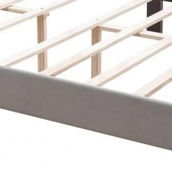 Upholstered Gray Queen Panel Beds with Curve Design by Z-joyee 12 Upholstered Gray Queen Panel Beds with Curve Design by Z-joyee -Cheap Z-joyee Store gray z joyee panel beds f fb857215890 4f 1000