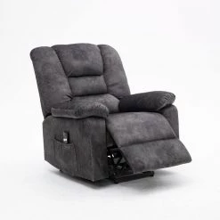 Gray Polyester Lift Chair Recliners Power Lift Recliner Adjustable Electric Chair For Elderly by Z-joyee 11 Gray Polyester Lift Chair Recliners Power Lift Recliner Adjustable Electric Chair For Elderly by Z-joyee -Cheap Z-joyee Store gray z joyee recliners p y202200068 4f 1000