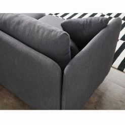 114 in. Square Arm 2-PieceL Shaped Fabric Modern Sectional Sofa in Gray with Removable Cushions by Z-joyee 10 114 in. Square Arm 2-PieceL Shaped Fabric Modern Sectional Sofa in Gray with Removable Cushions by Z-joyee -Cheap Z-joyee Store gray z joyee sectional sofas p q202200269 4f 1000