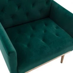 Green Velvet Accent Chair Arm Chair by Z-joyee -Cheap Z-joyee Store green z joyee accent chairs f fb857222577 44 1000
