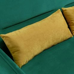 57 in. Width Green Velvet Twin Size Sofa Bed by Z-joyee -Cheap Z-joyee Store green z joyee sofa beds lyws015aaf 76 1000