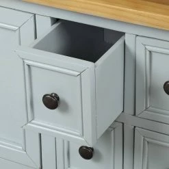 Wood Storage Cabinets with 4 Drawers and Bottom Shelf, White by Z-joyee -Cheap Z-joyee Store lime white z joyee accent cabinets lyac263aak 1f 1000