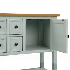 Wood Storage Cabinets with 4 Drawers and Bottom Shelf, White by Z-joyee -Cheap Z-joyee Store lime white z joyee accent cabinets lyac263aak 77 1000