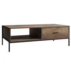 48.43 in. Natural Rectangle Particle Board Coffee Table by Z-joyee