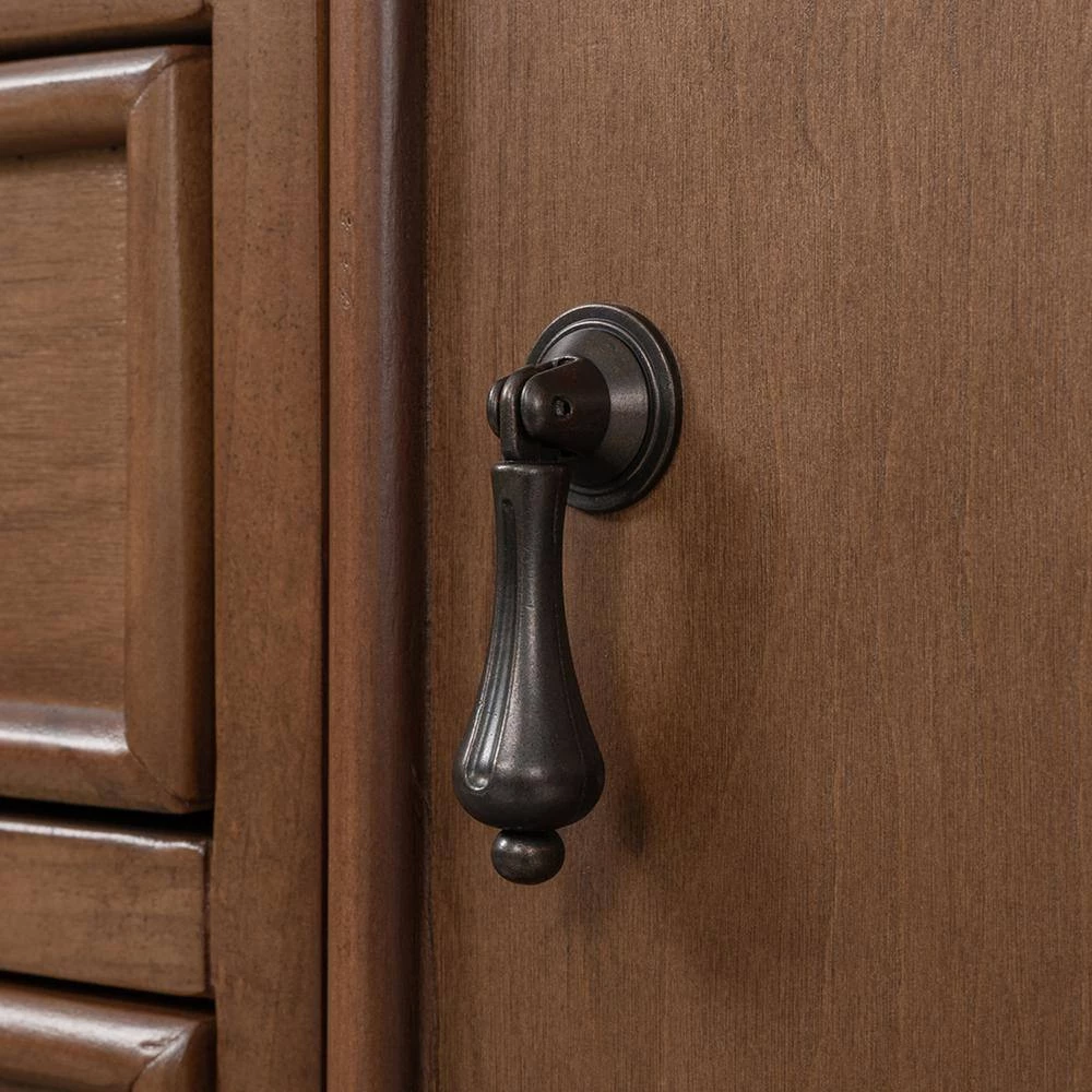 Mordern 45.20 in. Natural Standard Rectangle Wood Console Table with 3 Drawers by Z-joyee 7 Mordern 45.20 in. Natural Standard Rectangle Wood Console Table with 3 Drawers by Z-joyee - Image 7