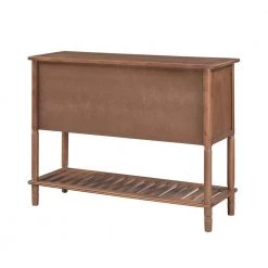 Mordern 45.20 in. Natural Standard Rectangle Wood Console Table with 3 Drawers by Z-joyee 20 Mordern 45.20 in. Natural Standard Rectangle Wood Console Table with 3 Drawers by Z-joyee -Cheap Z-joyee Store natural z joyee console tables ly w113753750 76 1000