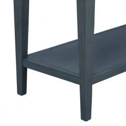 Classic Retro Style Navy Wood Chest with 3 Top Drawers by Z-joyee -Cheap Z-joyee Store navy z joyee accent cabinets lyac599aam 44 1000