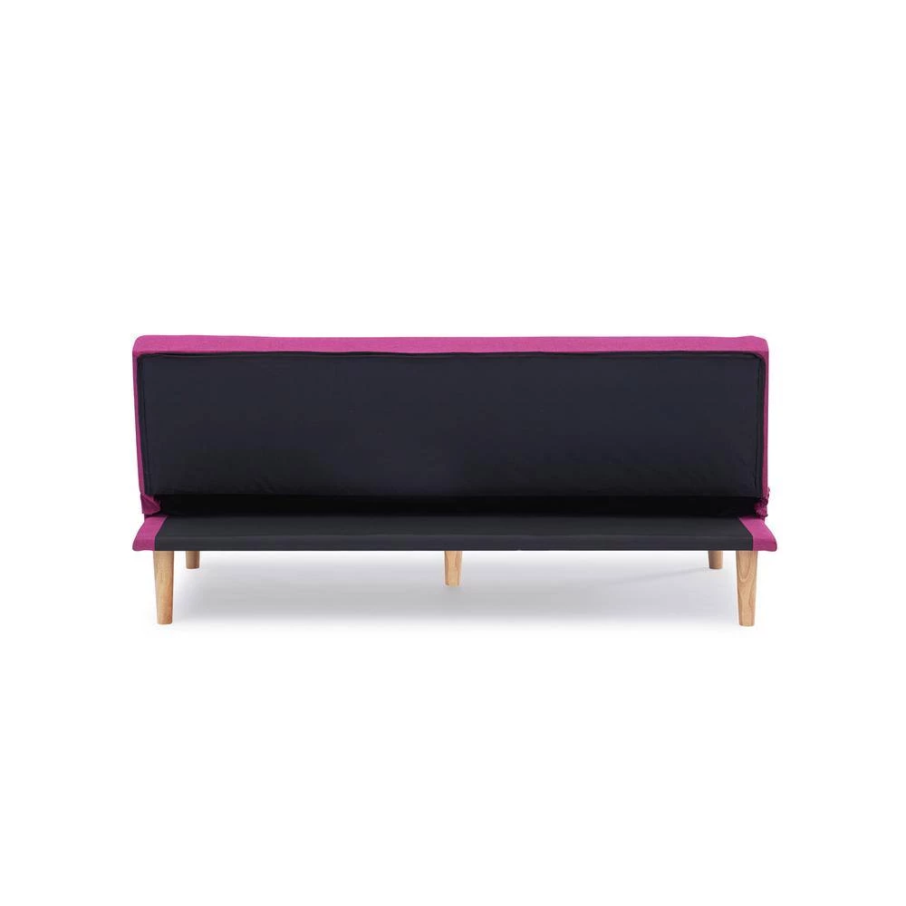 Pink Futon Variable Bed Living Room Folding Sofa by Z-joyee 3 Pink Futon Variable Bed Living Room Folding Sofa by Z-joyee - Image 3