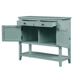 Modern Wood Storage Cabinets with 2 Doors and 1 Shelf, Retro Green by Z-joyee 14 Modern Wood Storage Cabinets with 2 Doors and 1 Shelf, Retro Green by Z-joyee -Cheap Z-joyee Store retro green z joyee accent cabinets lyac327aam 77 1000