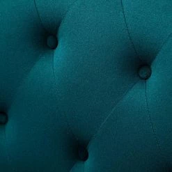 Mordern 28.5 in. W Teal Velvet Nailhead Trim Arm Chair by Z-joyee -Cheap Z-joyee Store teal z joyee accent chairs ly w113752340 fa 1000