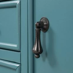 Mordern 45.20 in. Teal Standard Rectangle Wood Console Table with 3 Drawers by Z-joyee 17 Mordern 45.20 in. Teal Standard Rectangle Wood Console Table with 3 Drawers by Z-joyee -Cheap Z-joyee Store teal z joyee console tables ly w113753752 44 1000