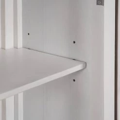 32 in. W White Accent Wooden Storage Cabinet with Decorative transparent Door by Z-joyee 19 32 in. W White Accent Wooden Storage Cabinet with Decorative transparent Door by Z-joyee -Cheap Z-joyee Store white z joyee accent cabinets ly wf284793aak fa 1000