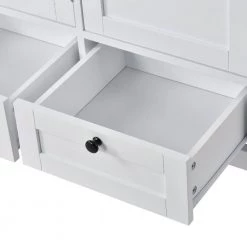 Modern Accent Cabinet With 2 Doors, 3 Drawers, white by Z-joyee 19 Modern Accent Cabinet With 2 Doors, 3 Drawers, white by Z-joyee -Cheap Z-joyee Store white z joyee accent cabinets lyac495aak fa 1000