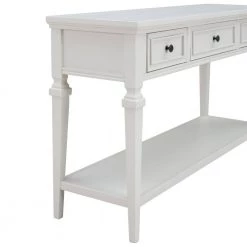 Wood Chest with 3 Drawers, White by Z-joyee -Cheap Z-joyee Store white z joyee accent cabinets lyac599aak 1f 1000