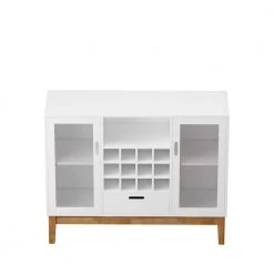 White Sideboards with an Open Shelf by Z-joyee